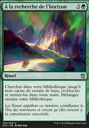 À la recherche de l'horizon