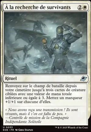 À la recherche de survivants