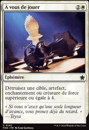 À vous de jouer