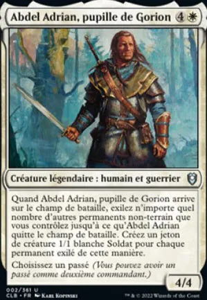 Abdel Adrian, pupille de Gorion