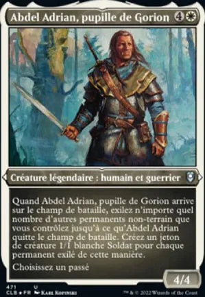 Abdel Adrian, pupille de Gorion