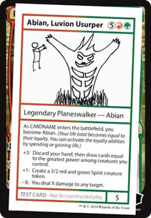Abian, Luvion Usurper