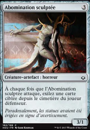 Abomination sculptée