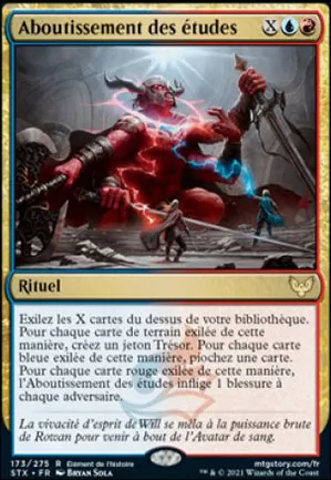 Aboutissement des études