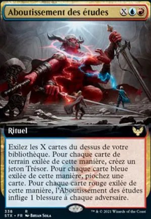 Aboutissement des études