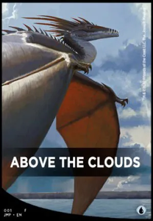 Above the clouds