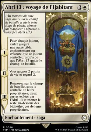 Abri 13 : voyage de l'Habitant