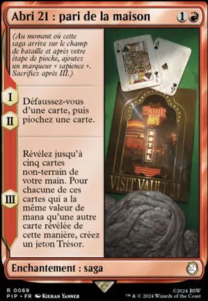 Abri 21 : pari de la maison