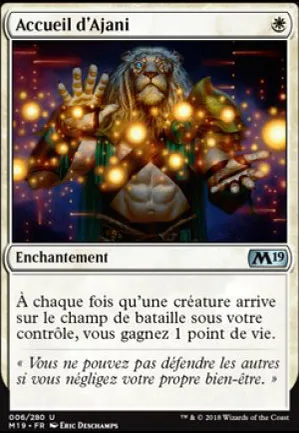 Accueil d'Ajani