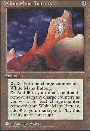Accumulateur de mana blanc