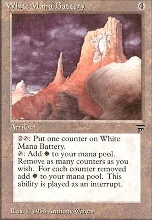 Accumulateur de mana blanc