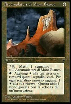 Accumulateur de mana blanc