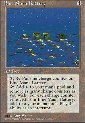 Accumulateur de mana bleu