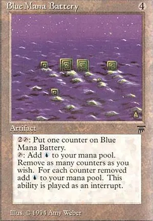 Accumulateur de mana bleu