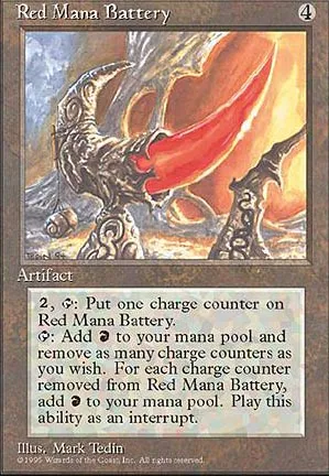 Accumulateur de mana rouge