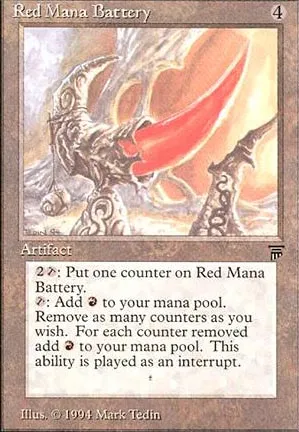 Accumulateur de mana rouge