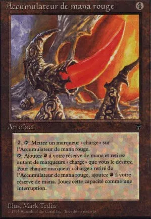 Accumulateur de mana rouge