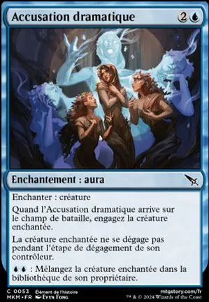 Accusation dramatique