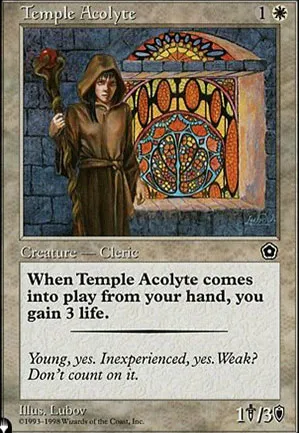 Acolyte du temple