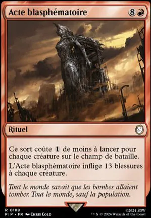 Acte blasphématoire