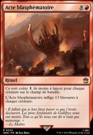 Acte blasphématoire