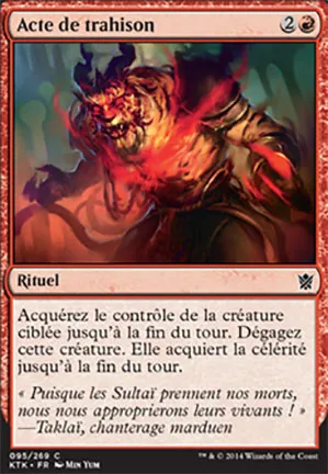 Acte de trahison
