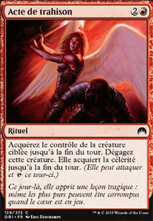 Acte de trahison