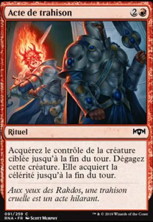 Acte de trahison
