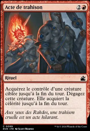 Acte de trahison