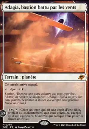 Adagia, bastion battu par les vents