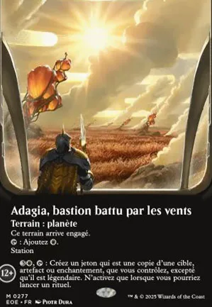 Adagia, bastion battu par les vents