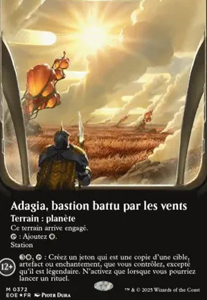 Adagia, bastion battu par les vents