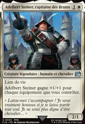 Adelbert Steiner, capitaine des Brutos