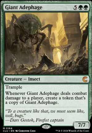 Adéphage géant