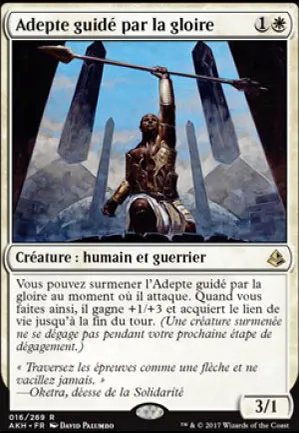 Adepte guidé par la gloire