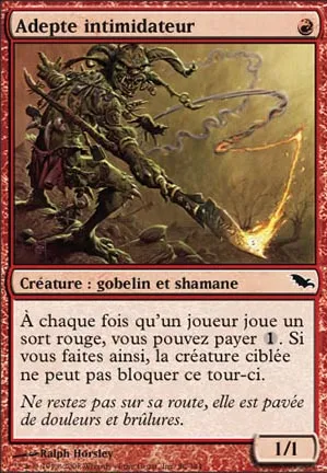 Adepte intimidateur