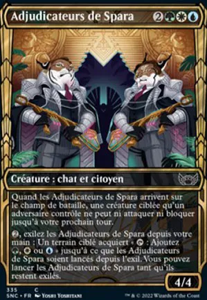 Adjudicateurs de Spara