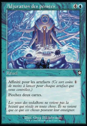 Adjuration des pensées