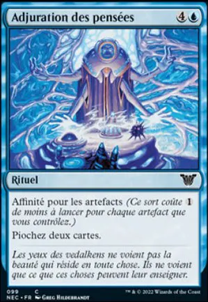 Adjuration des pensées