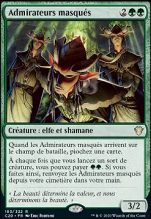 Admirateurs masqués