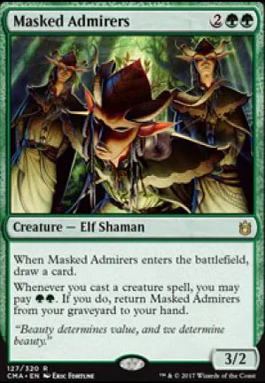 Admirateurs masqués