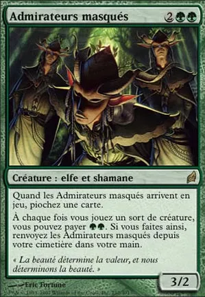Admirateurs masqués