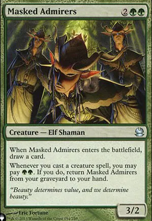 Admirateurs masqués