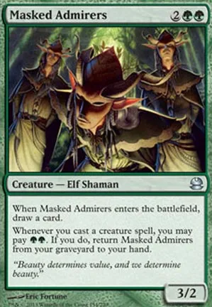 Admirateurs masqués