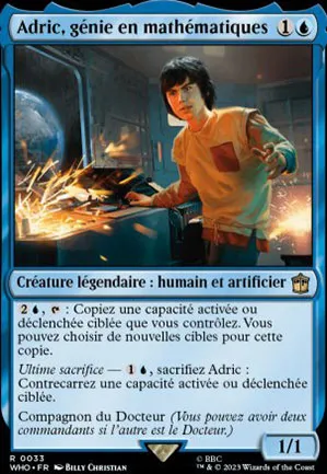 Adric, génie en mathématiques