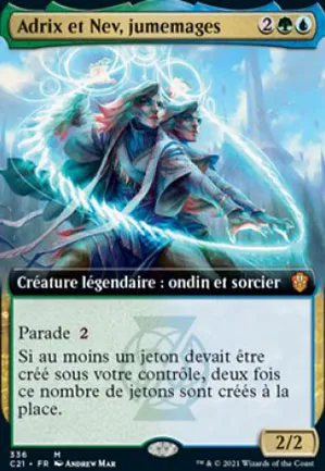 Adrix et Nev, jumemages