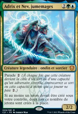 Adrix et Nev, jumemages