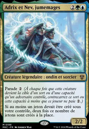 Adrix et Nev, jumemages