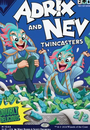 Adrix et Nev, jumemages