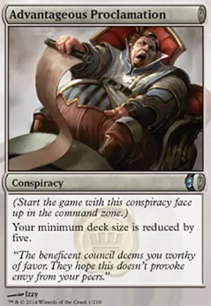 Advantageous Proclamation